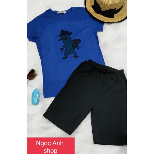 Bộ thun tay ngắn quần lửng