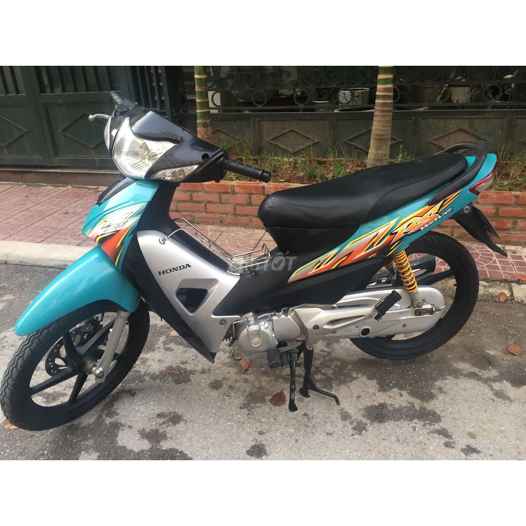 (QUÁ RẺ) Trọn bộ tem xe WAVE RS màu xanh