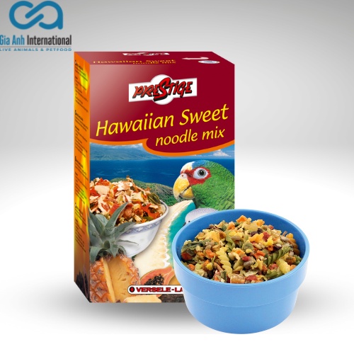 Mì trộn cung cấp dinh dưỡng dành cho Vẹt Versele-laga Prestige Hawaiian sweet noodle mix - Hộp 400 Gram
