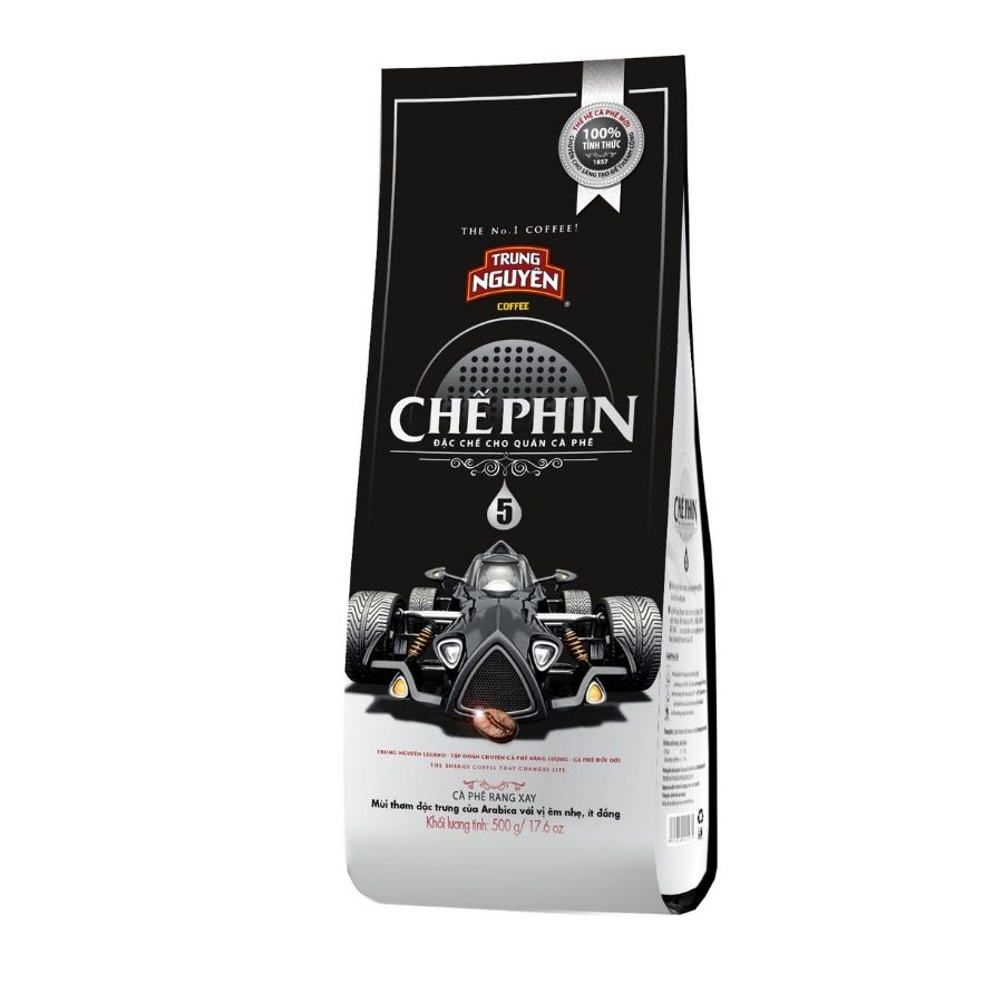 Cà phê Rang Xay Chế Phin 5 - Trung Nguyên Legend - 500gr - Culi, Arabica