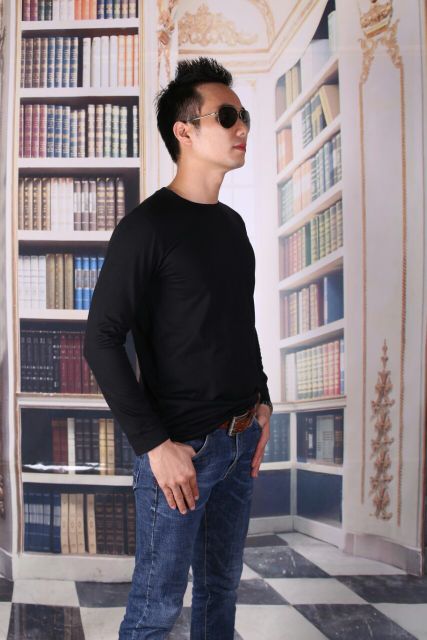 [SALE SỐC] ÁO THUN DÀI TAY UNI CỔ TRÒN CHẤT LƯỢNG THU ĐÔNG 2019 | BigBuy360 - bigbuy360.vn