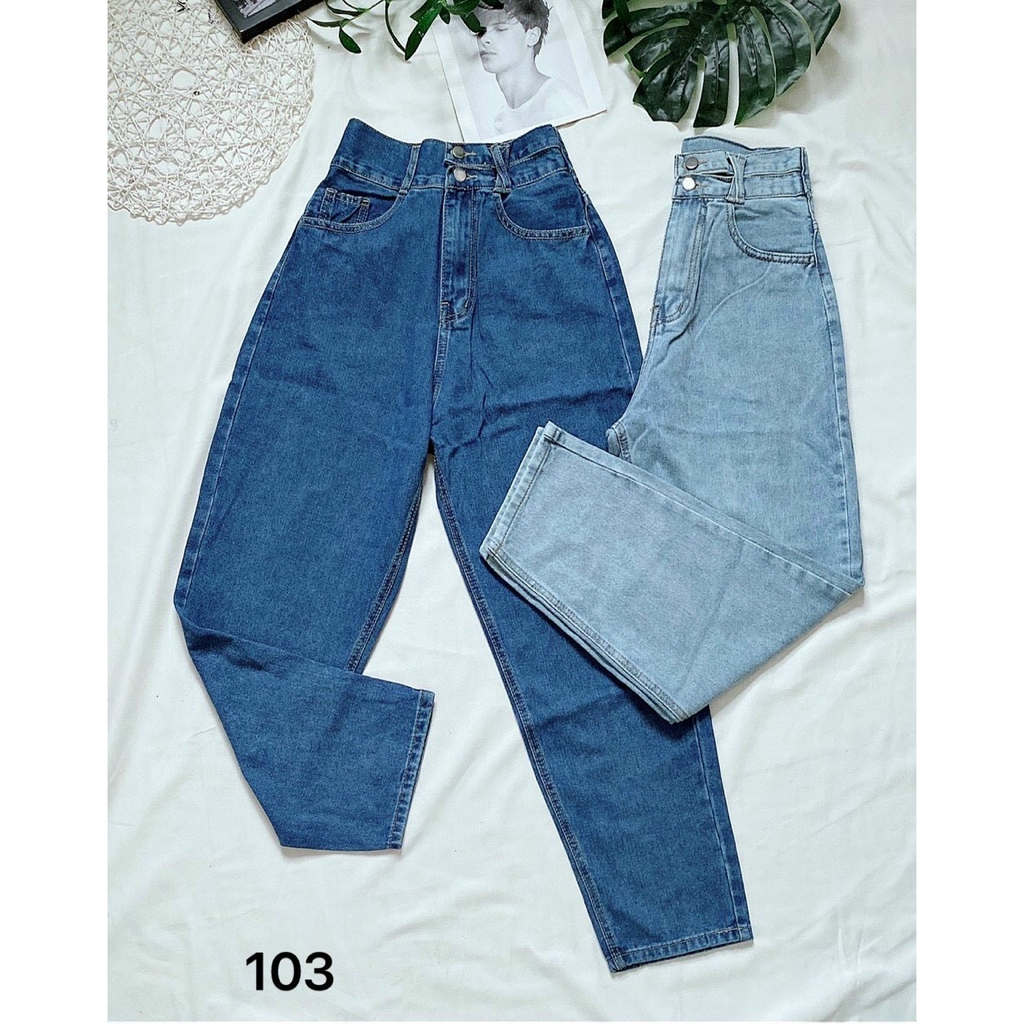 [Mã SKAMA06 giảm 8% tối đa 50K đơn 250K] Quần Jean Baggy Lưng Kiểu Size To (60-85kg)