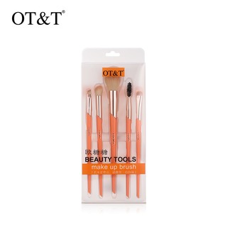  Bộ 5 Cọ Trang Điểm OT&T Chất Lượng Cao Cho Toàn Bộ Khuôn Mặt 75g