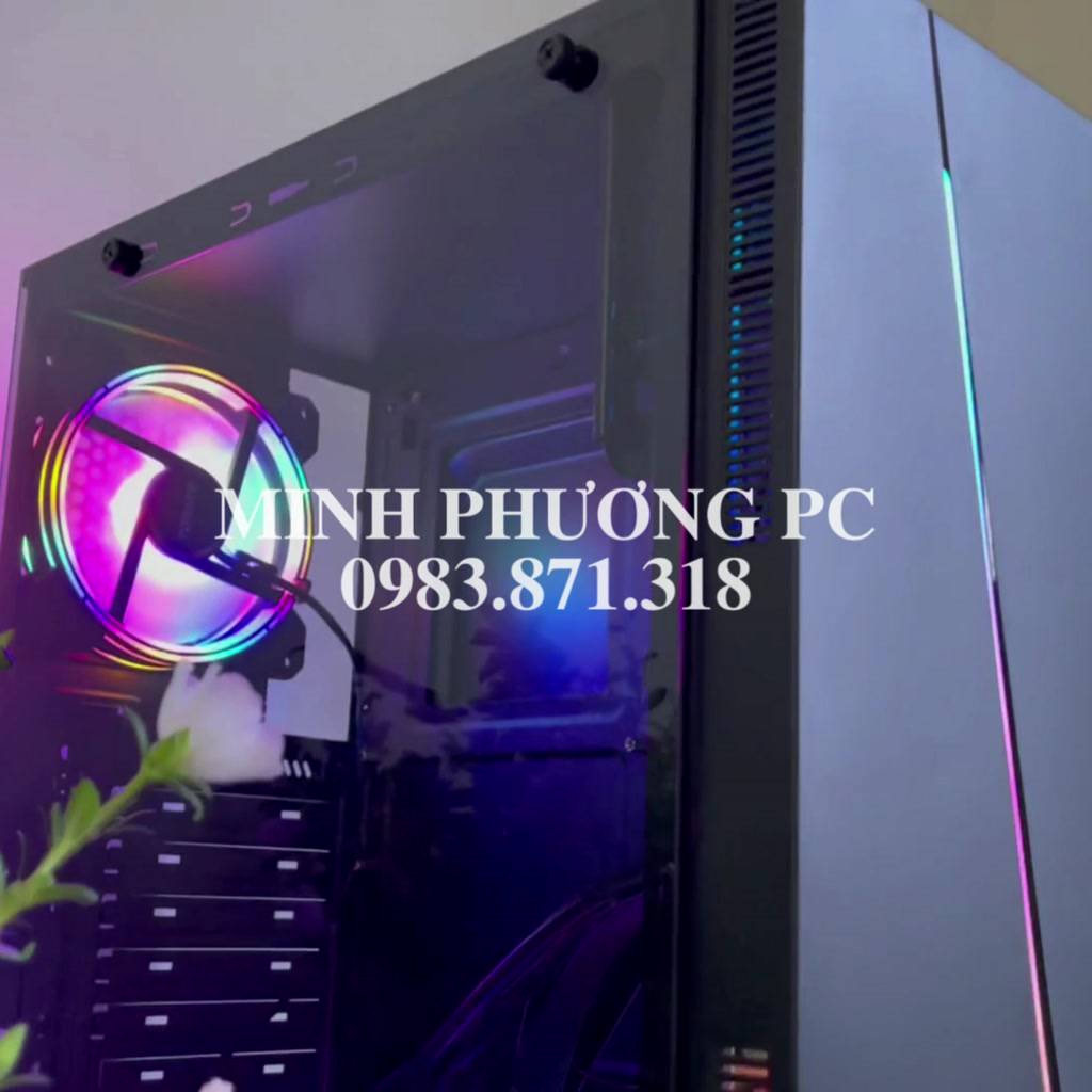 Vỏ máy tính Xigmatek EROS - ATX, Dải led RGB, Mặt hông kính cường lực - Hàng chính hãng | BigBuy360 - bigbuy360.vn