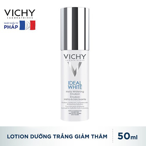 Vichy - Kem dưỡng trắng da giảm thâm nám dạng nhũ tương Vichy Ideal White Meta Whitening Emulsion 50ml