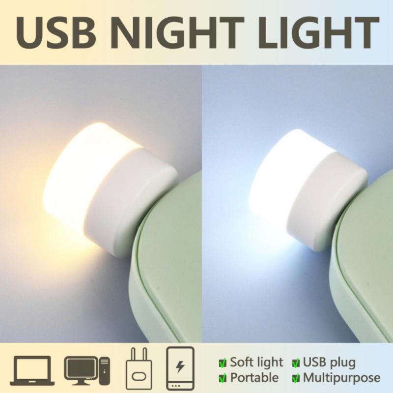 10 Đèn ngủ LED USB ANKNDO kích thước nhỏ gọn tiện lợi