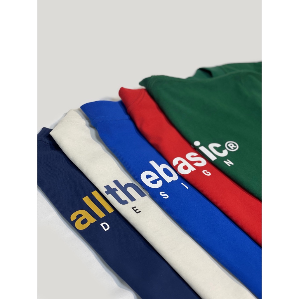 Áo Thun All The Basic Design - Classic logo - Xanh Lá