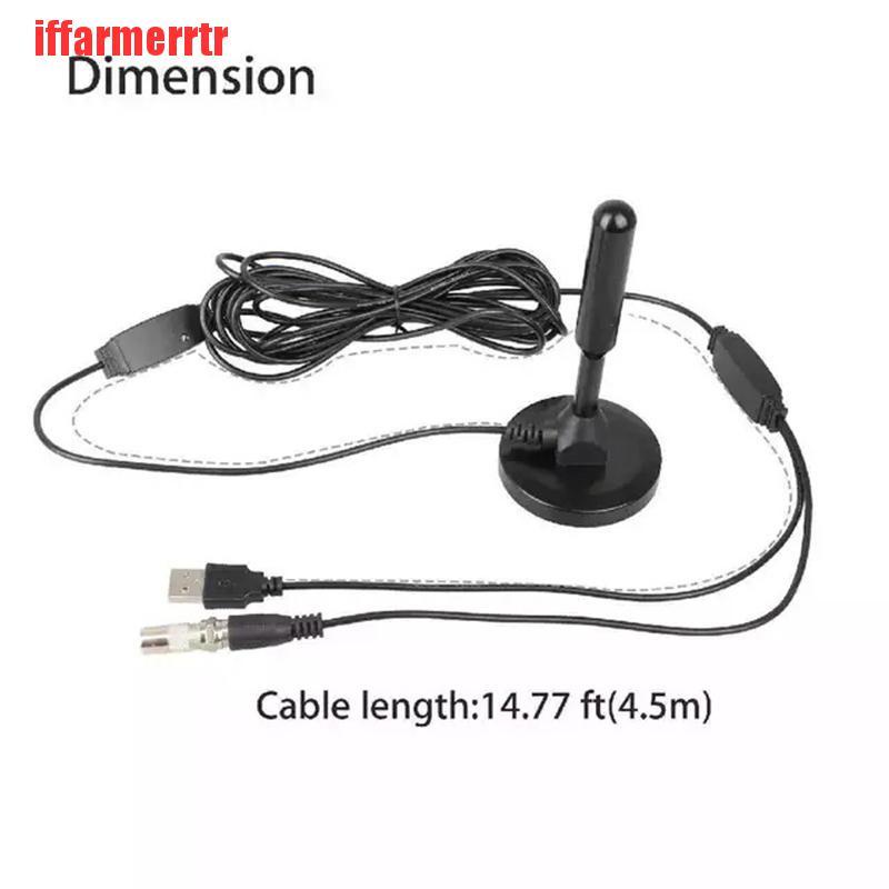 Ăng Ten Khuếch Đại Tín Hiệu Truyền Hình Kỹ Thuật Số Hd 200 Dặm Cho Tv Hdtv Vhf / Uhf Kgd | BigBuy360 - bigbuy360.vn