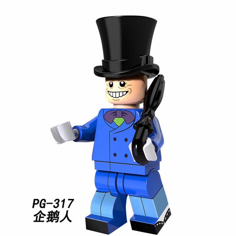 DC Bộ Đồ Chơi Xếp Hình Nhân Vật Batman Robin Harley