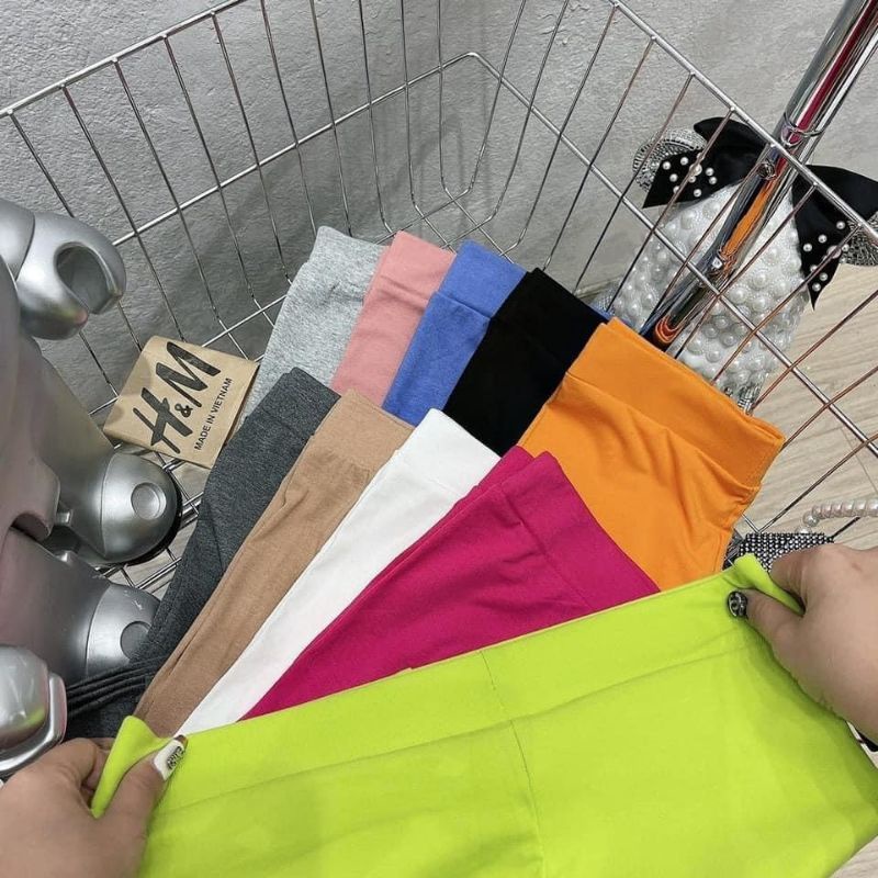 Quần lửng legging màu siêu hot hàng cạp rời loại 1