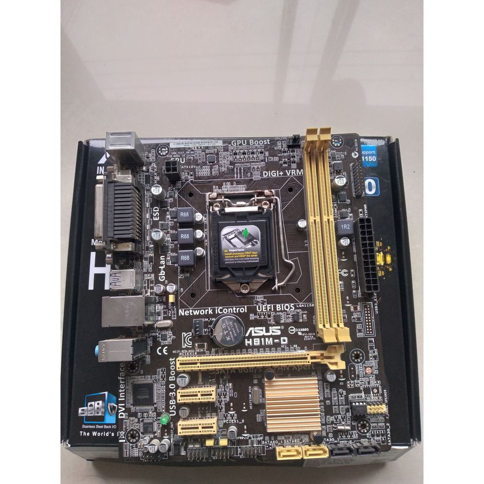 Main Asus H81 DDR3 socket 1150 - Bo mạch chủ Asus H81 M-E, M-D, M-K