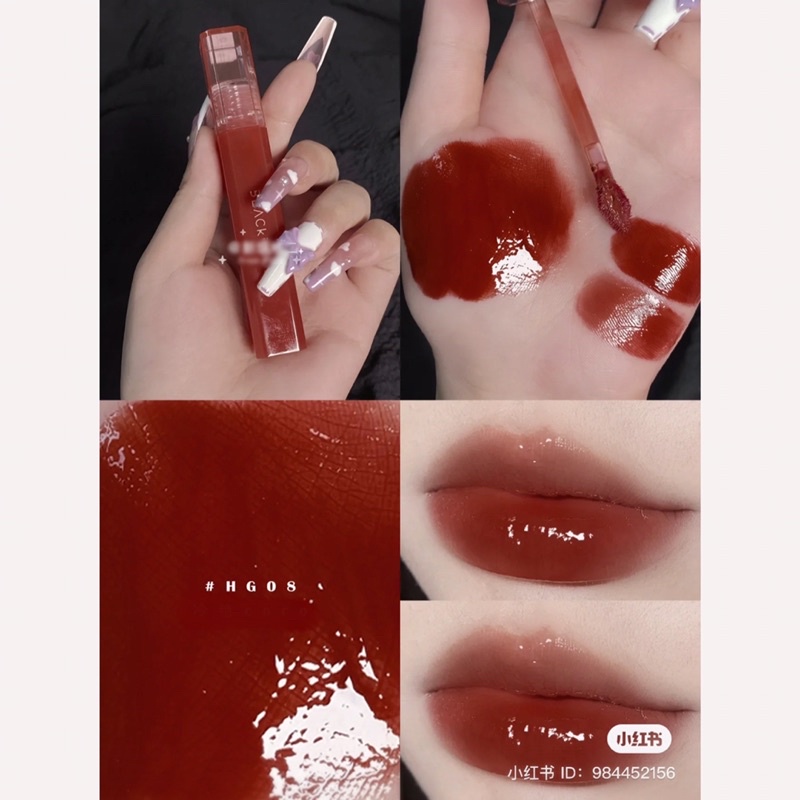 Son tint bóng Black Rouge Half N Half Water Glow HG08