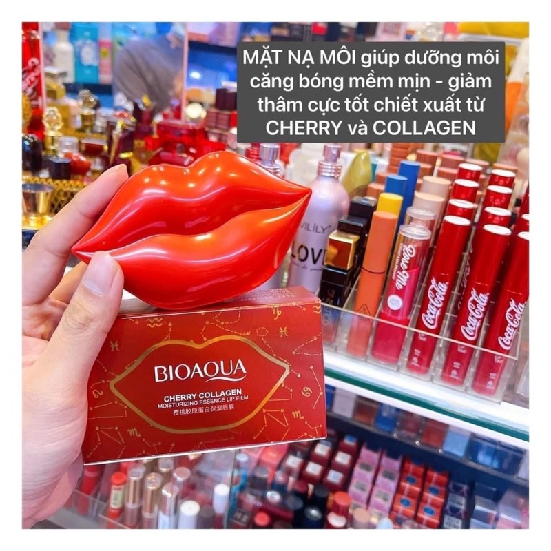 Nạ ủ dưỡng môi BIOAQUA dạng thạch jelly nội địa