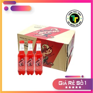 Thùng nước tăng lực Sting dâu date mới liên tục loại 330ml x 24 chai