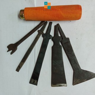 Đục gỗ tặng kèm chuôi gỗ lim