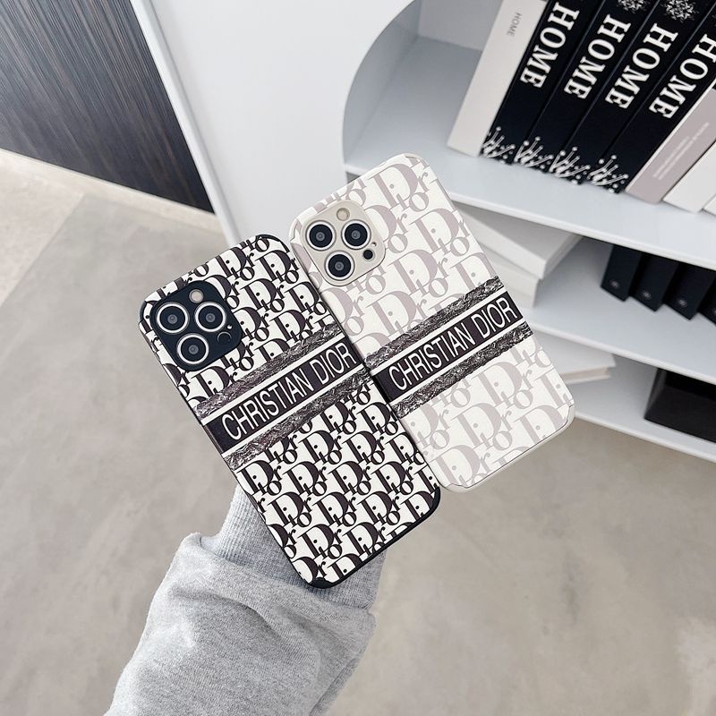 Ốp điện thoại in logo Dior sang trọng thích hợp cho IP IPhone 6 6S 7 8 Plus X XR XS Max 11 Pro Max SE 12 13 Pro Max