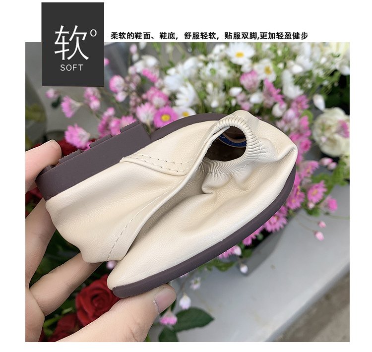 [ Mã 66CBSALE giảm 30K đơn 200K] Giày Búp Bê Nữ Mũi Vuông Thời Trang Xinh Xắn | BigBuy360 - bigbuy360.vn