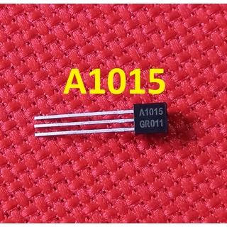 [5 CON ] Transistor A1015 TO-92 50V 0.5A PNP
