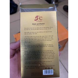 Tinh dầu dưỡng tóc collagen 5C 60ml