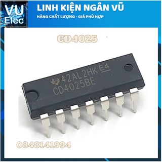 Họ IC số CD40xx DIP16 (Chính Hãng)