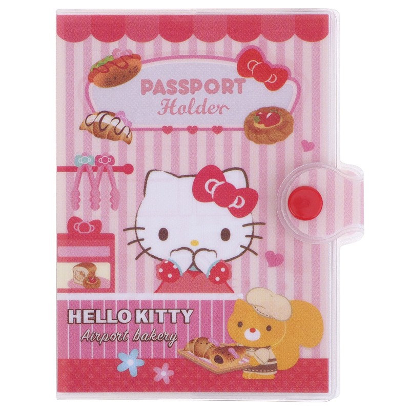 Sanrio Vỏ Bọc Hộ Chiếu Họa Tiết Doraemon / Hello Kitty / Melody Dễ Thương