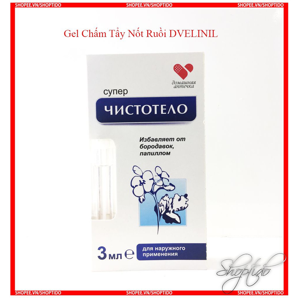 Gel Dvelinil Chấm Tẩy Nốt Ruồi Tàn Nhang Nga 3ML