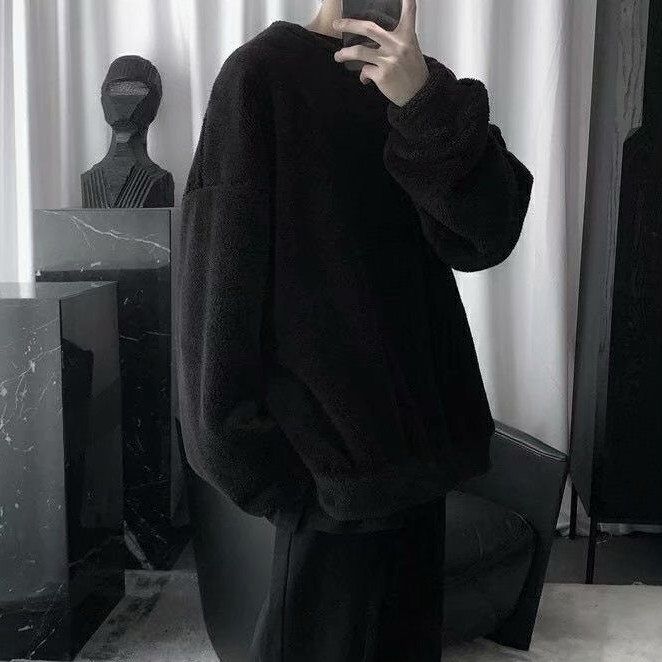 Áo Sweater Dài Tay Ấm Áp Phong Cách Hàn Quốc Size S-3Xl