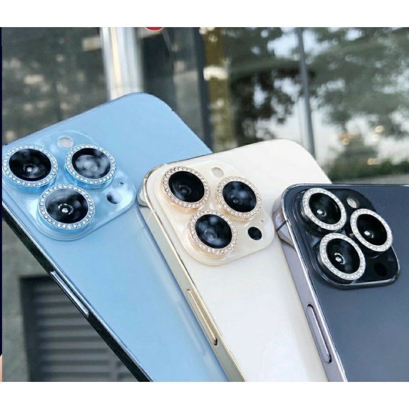 Mắt cam đính đá iPhone 11/11promax /12 /12pro /12promax /13 /13pro /13promax