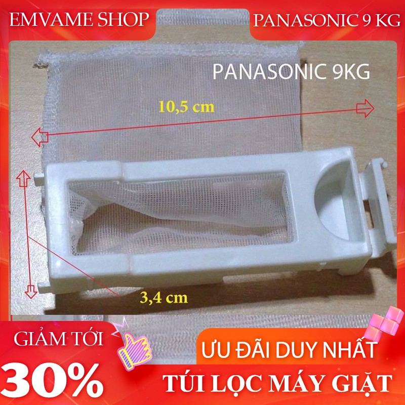 Túi lọc máy giặt PANASONIC 9KG đời cũ, lưới lọc rác thải trong máy Panasonic