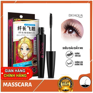 [Hàng mới về] Mascara sợi siêu mảnh Dày và cong Mi tự nhiên Không Lem Không Trôi -MCR001