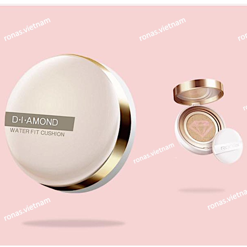 [Ronas Official] 로나스 PHẤN NƯỚC CAO CẤP D-I-AMOND WATER FIT CUSHION RONAS | BigBuy360 - bigbuy360.vn