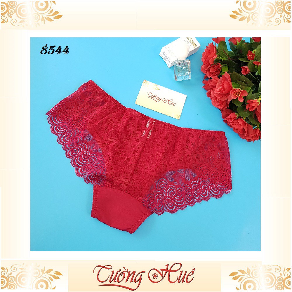 Quần lót nữ annie QE 8544 trơn phối ren phía sau.