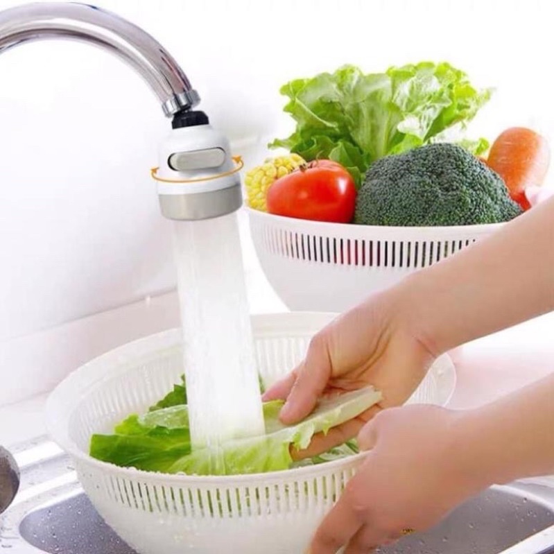 ĐẦU VÒI RỬA BÁT TĂNG ÁP XOAY 360 ĐỘ - 3 CHẾ ĐỘ