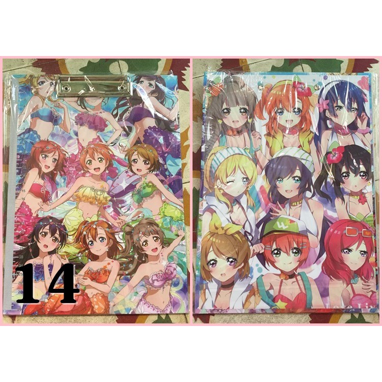 Kẹp tài liệu-bảng vẽ anime manga