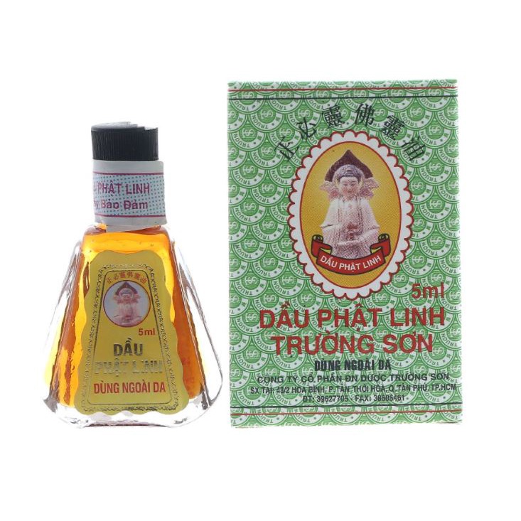 Dầu Phật Linh Trường Sơn (1,5ml , 5 ml)