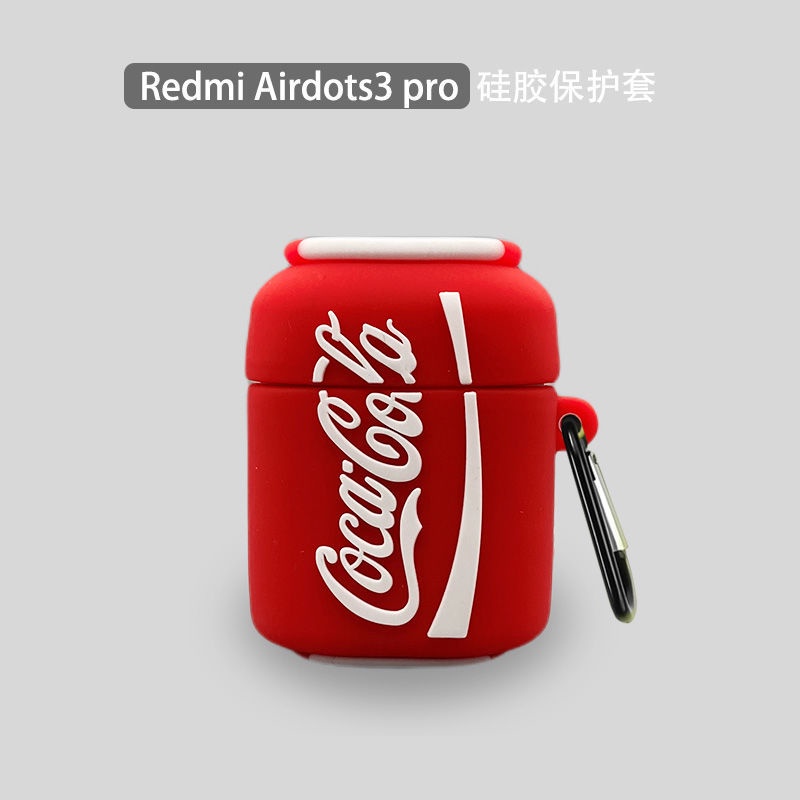 Vỏ Bảo Vệ Hộp Sạc Tai Nghe Xiaomi Redmi Airdots 3Pro Buds 3 Xiaomi AIR2 / Air2s Pro Bằng Silicon Họa Tiết Hoạt Hình Dễ Thương
