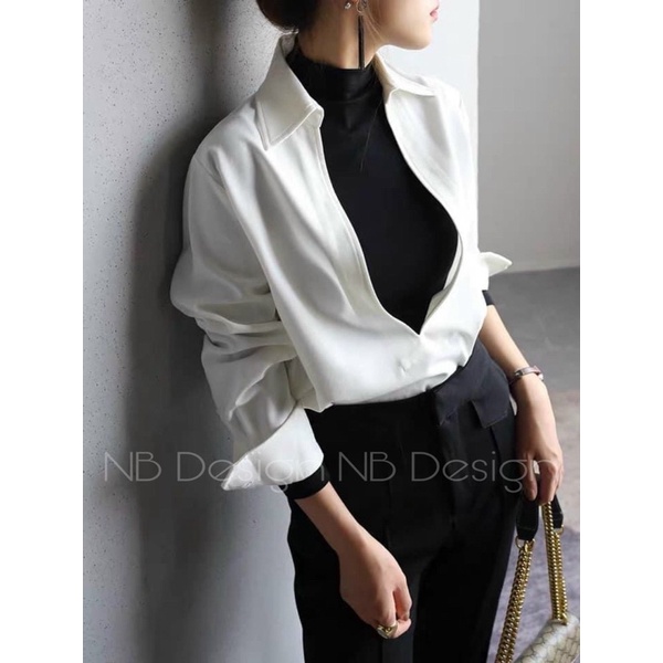 Áo sơmi + áo cổ lọ cực hot