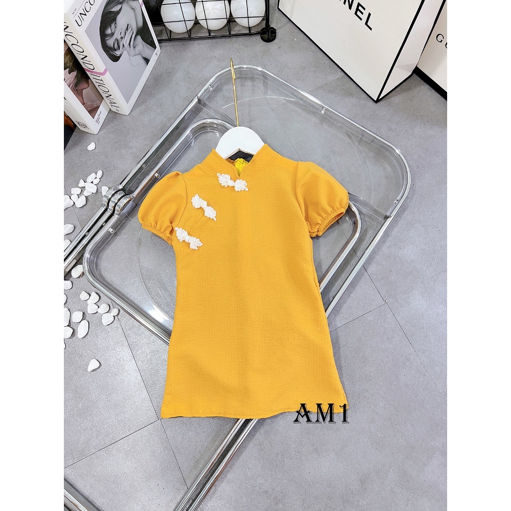 (8-30kg) Set sườn xám xinh cho bé diện đi chơi TTR108 TTN109