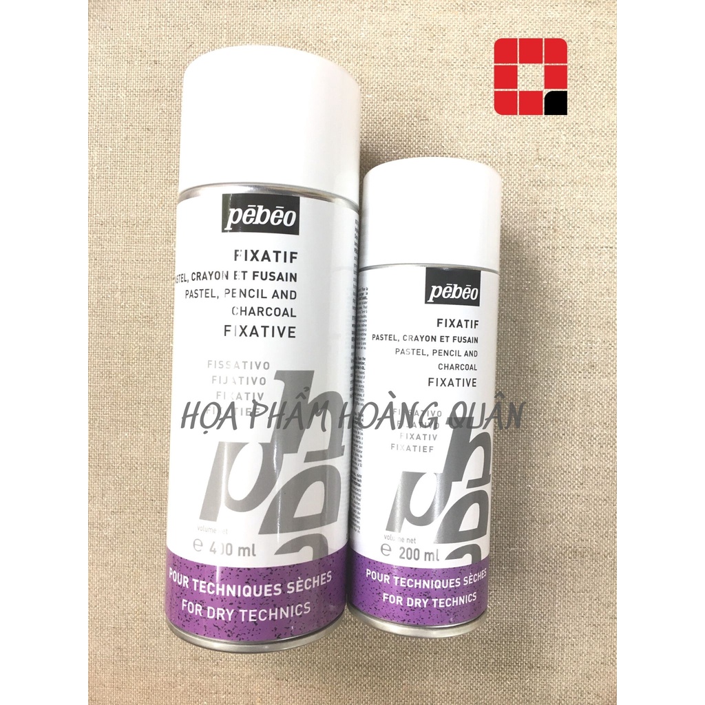 BÌNH XỊT BẢO VỆ TRANH PHẤN / CHÌ / THAN - PEBEO