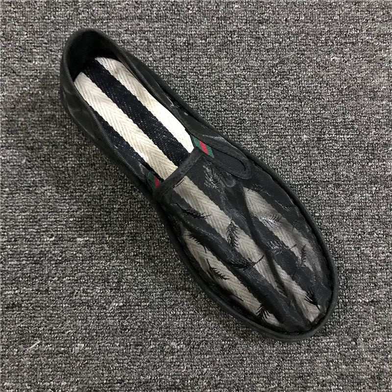 Giày Lười Vải Lưới Thoáng Khí Đế Mềm Thời Trang Mùa Hè Cho Nam