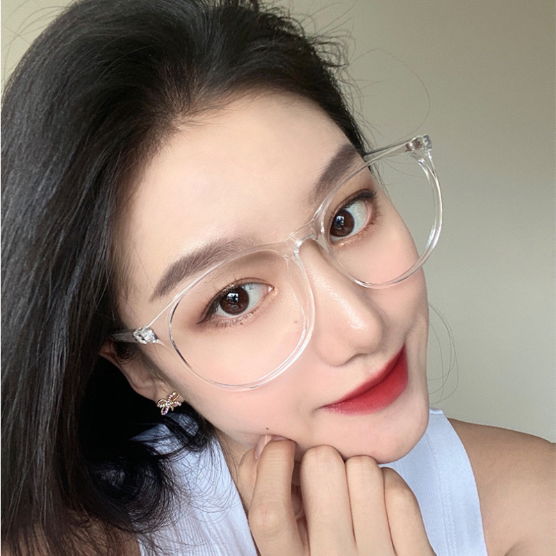 Mắt kính gọng tròn chống bức xạ phong cách retro dành cho nữ