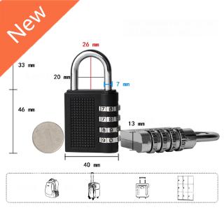 Ổ Khóa 4 Số Cho Hành Lý