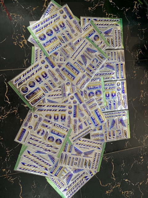 Tem nổi titan cho Exciter, Winner, Vario, Sirus