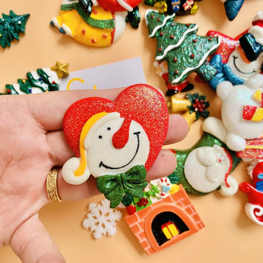 Nam châm tủ lạnh hình ảnh Giáng Sinh Merry Christmas (Hình 1)