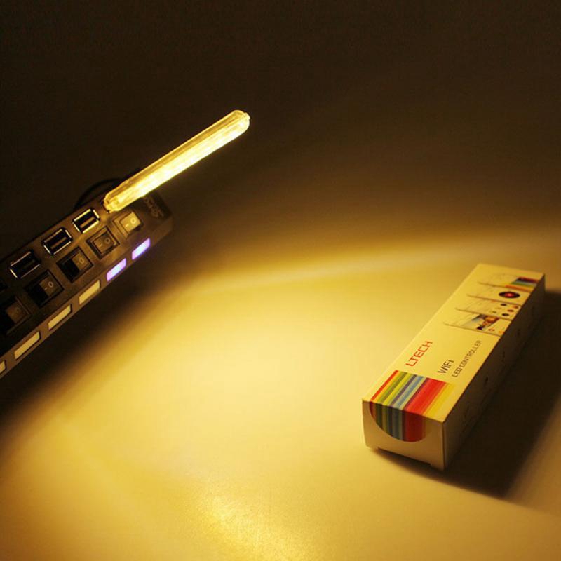 Đèn LED usb chiếu sáng gắn máy tính