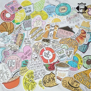 Set sticker/hình dán/decal Text 028.