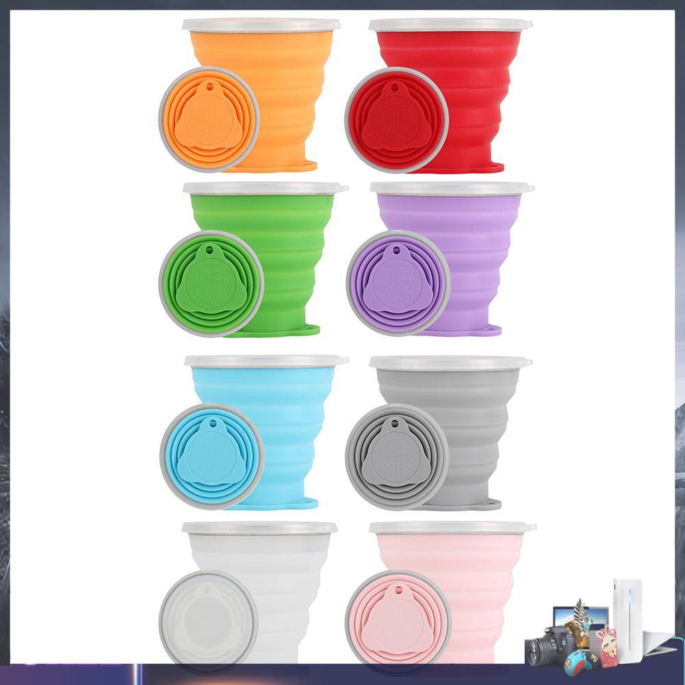 Cốc Nước Silicon Gấp Gọn Tiện Lợi 270ml