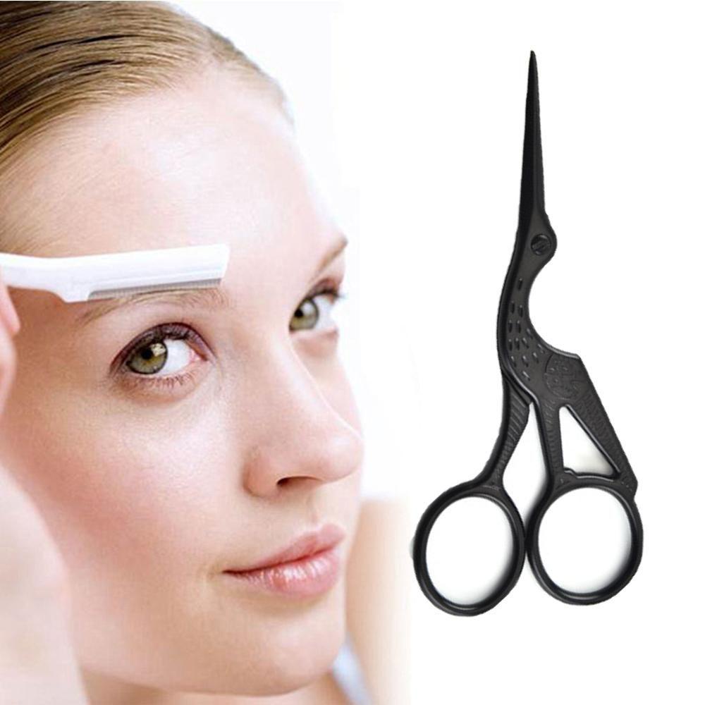 Kéo Cắt Tỉa Lông Mày Đầu Nhọn Bằng Thép Không Gỉ