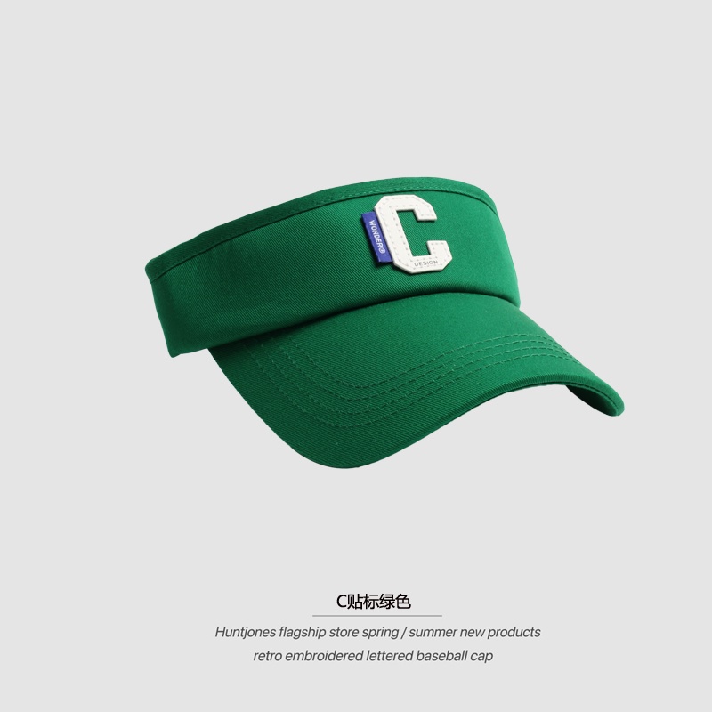 Mũ Lưỡi Trai Hở Chóp In Chữ C Phong Cách Hàn Quốc Chống Nắng Mùa Hè Dễ Phối Đồ