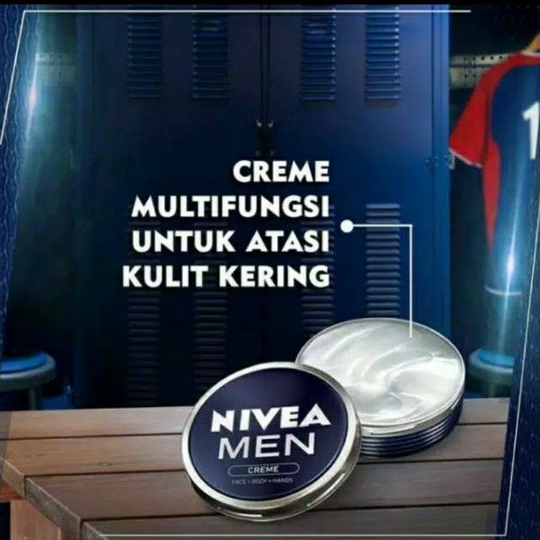 Nivea (hàng Mới Về) Kem Dưỡng Da Mặt Và Cơ Thể Nam Dung Tích 75ml